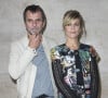 Eric Lartigau et Marina Foïs au photocall du défilé de mode printemps-été 2018 " Louis Vuitton " à Paris. Le 3 octobre 2017. © Olivier Borde / Bestimage 
