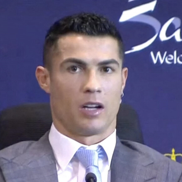 Cristiano Ronaldo qui rejoint officiellement le club saoudien Al-Nassr FC, en Arabie, Saoudite, le 3 janvier 2023.