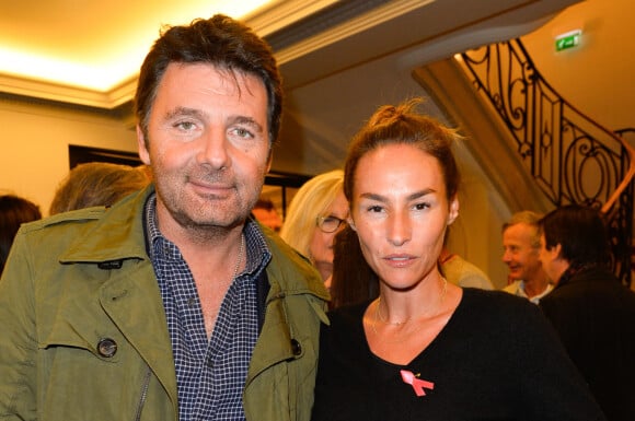 Vanessa Demouy et son mari Philippe Lellouche - Générale de la pièce "L'heureux élu", une comédie de Eric Assous au Théâtre de la Madeleine à Paris. © Coadic Guirec/Bestimage