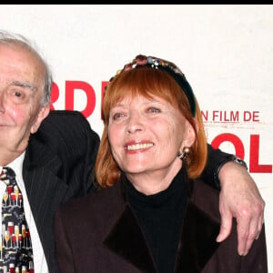 Claude Chabrol et Stéphane Audran - Claude Chabrol fête ses 50 ans de cinéma à l'occasion de la première du film "Bellamy" au Park Hyatt.