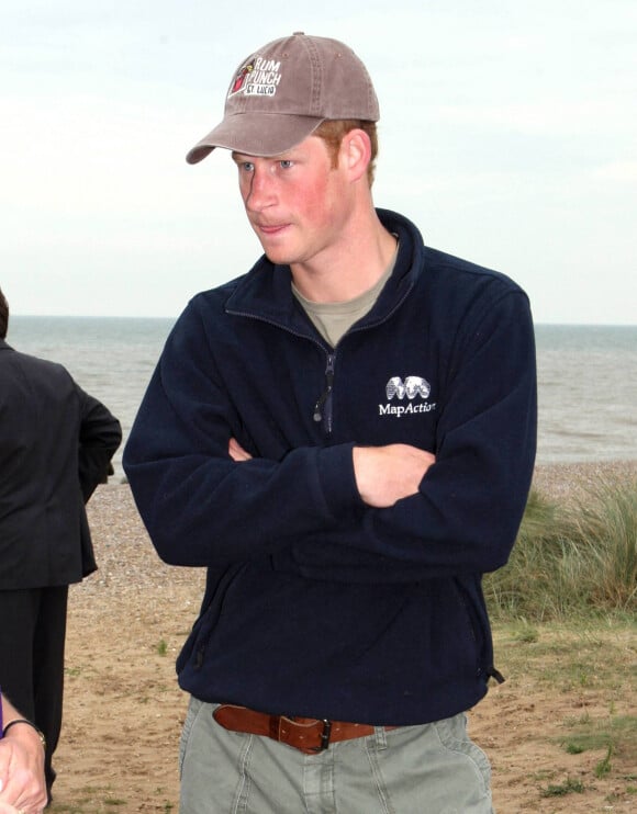 Le Prince Harry en 2005 dans le Suffolk.