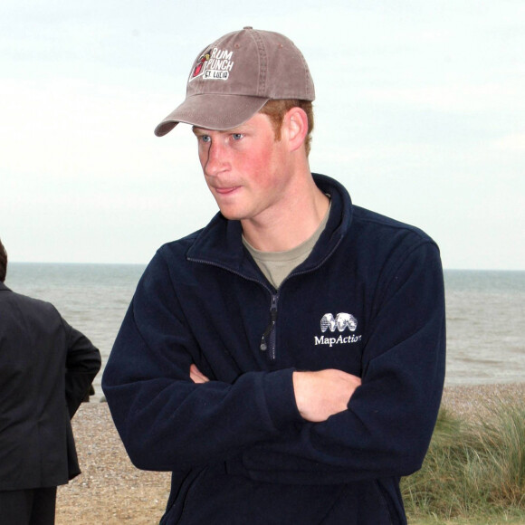Le Prince Harry en 2005 dans le Suffolk.
