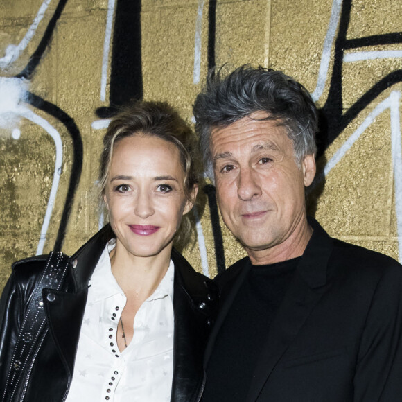 Hélène de Fougerolles et son ex-compagnon Marc Simoncini - Inauguration de l'exposition Boucheron "Vendorama" à l'hôtel de la Monnaie à Paris le 11 janvier 2018. © Olivier Borde/Bestimage 