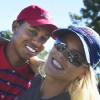 Tiger Woods et sa femme Elin Nordegren en septembre 2004