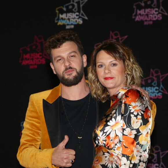 Claudio Capéo et sa compagne Aurélie Willgallis - 21ème édition des NRJ Music Awards au Palais des festivals à Cannes le 9 novembre 2019. © Dominique Jacovides/Bestimage 