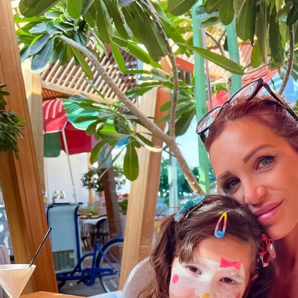 Julia Paredes et sa fille Luna