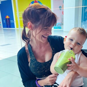 Julia Paredes et son fils Vittorio