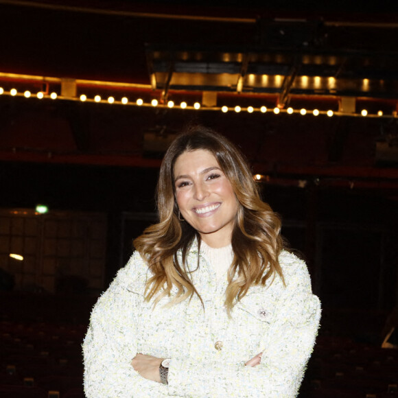 Exclusif - Laury Thilleman, présentatrice des 38ème Victoires de la Musique 2023 - Conférence de presse des Victoires de la Musique 2023 au Casino de Paris, France, le 9 janvier 2023. © Christophe Clovis/Bestimage 
