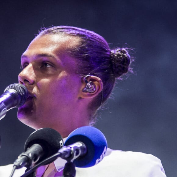 Stromae en concert à l'hippodrome "Snai di San Siro" à Milan, le 20 juillet 2022. 