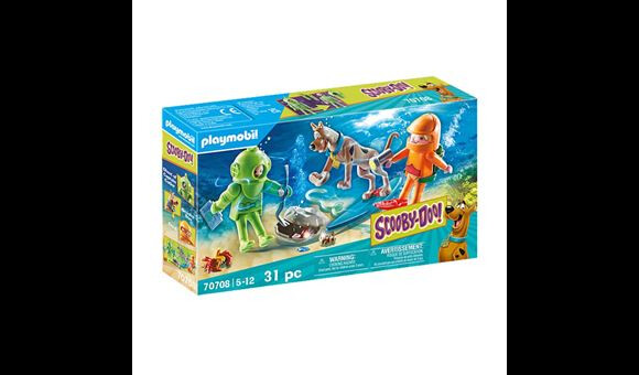 Un mystère est à résoudre sous les mers avec ce jeu Playmobil Scooby-Doo fantôme du capitaine