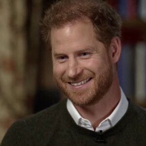 Images de l'émission "60 Minutes" avec le prince Harry. © JLPPA/Bestimage 