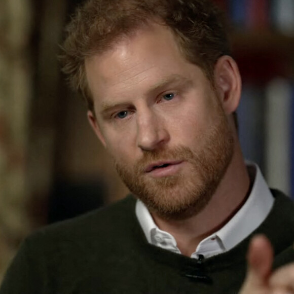 Images de l'émission "60 Minutes" avec le prince Harry. © JLPPA/Bestimage 