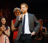 Le prince Harry, duc de Sussex, lors d'un gala de soutien pour la fondation des Invictus Games au théâtre Dominion à Londres le 6 décembre 2018. 