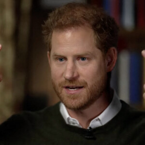 Images de l'émission "60 Minutes" avec le prince Harry. © JLPPA/Bestimage 