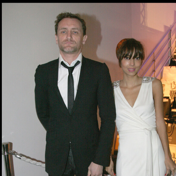 Jean-Paul Rouve et Bénédicte Martin - Diner de l'association OTM au bénéfice des enfants du Rwanda à l'espace Pierre Cardin, Paris.