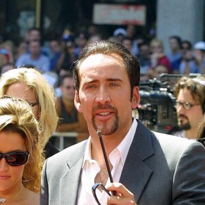 Nicolas Cage et Lisa Marie Presley - Walk of Fame, Chinese Theater à Hollywood