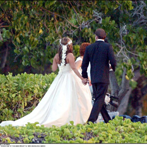 Nicolas Cage et Lisa Marie Presley - Mariage à l'hôtel Mauna Lani à Hawai
