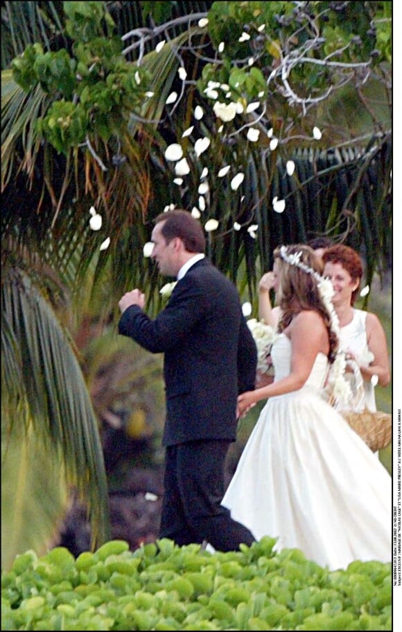 <p>Nicolas Cage et Lisa Marie Presley - Mariage à l'hôtel Mauna Lani à Hawai</p>
<p></p>