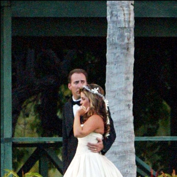 Nicolas Cage et Lisa Marie Presley - Mariage à l'hôtel Mauna Lani à Hawai