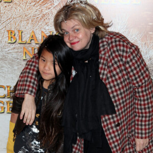 Isabelle Nanty et sa fille Tallulah, le 1er avril 2012.