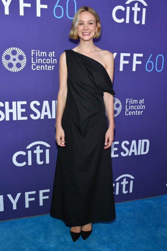 Carey Mulligan - Première du film "She Said" lors du New York Film Festival, le 13 octobre 2022.