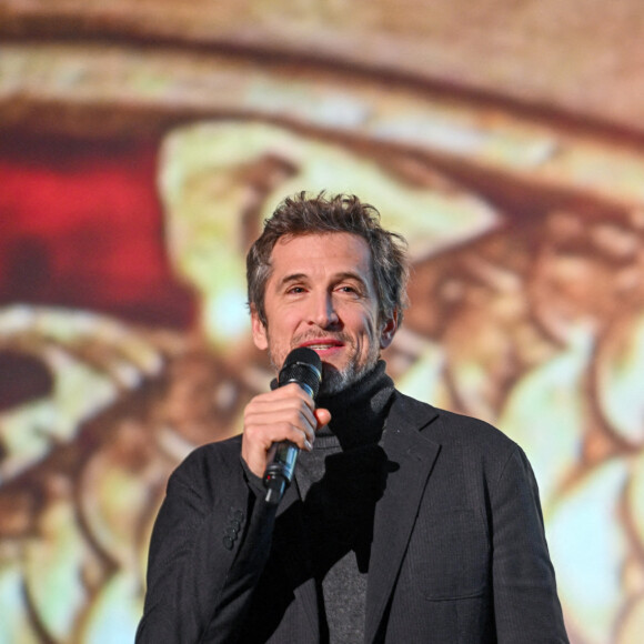 Guillaume Canet (réalisateur) lors de la présentation du film "Astérix et Obélix : L'Empire du Milieu" au Kinépolis à Bruxelles le 13 janvier 2023. © Frédéric Andrieu / Bestimage