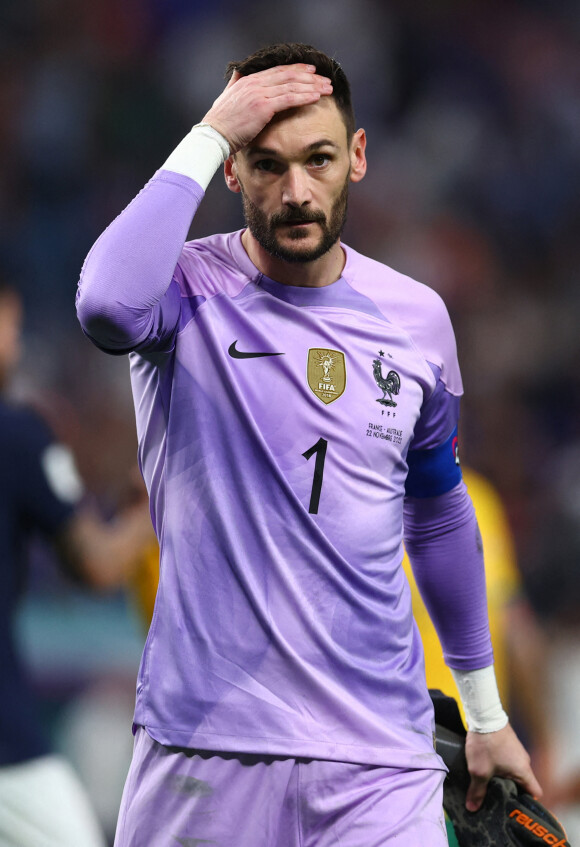 Hugo Lloris - Match "France - Australie" lors de la Coupe du Monde au Qatar. © David Klein/Sportimage/Cal Sport Media/Zuma Press/Bestimage