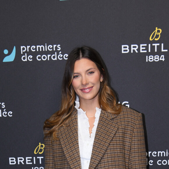 Exclusif - Camille Cerf (Miss France 2015) - Dîner de charité Breitling à la Samaritaine pour l'association "Premiers de Cordée" à Paris le 14 novembre 2022.  © Rachid Bellak/Bestimage 