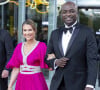 La princesse Martha Louise de Norvège avec son fiancé Durek Verrett - La princesse Ingrid Alexandra de Norvège fête ses 18 ans lors d'un dîner de gala offert par le gouvernement à la bibliothèque nationale de Oslo.