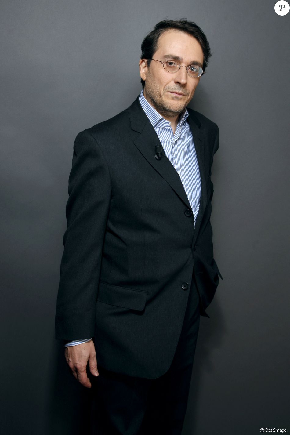Portrait de l'écrivain Marc-Edouard Nabe en 1991, France. News Photo