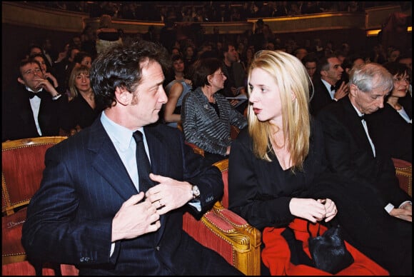 Sandrine Kiberlain et Vincent Lindon aux César en 2000