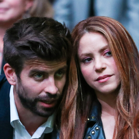 Shakira et Gerard Piqué - L'Espagne remporte la Coupe Davis à Madrid, grâce à la victoire de R. Nadal contre D. Shapovalov. 