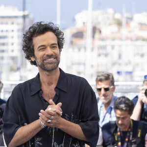Romain Duris - Photocall du film "Coupez ! (Final Cut )" lors du 75e festival annuel du film de Cannes au Palais des Festivals le 18 mai 2022 à Cannes, France. © Cyril Moreau/Bestimage 