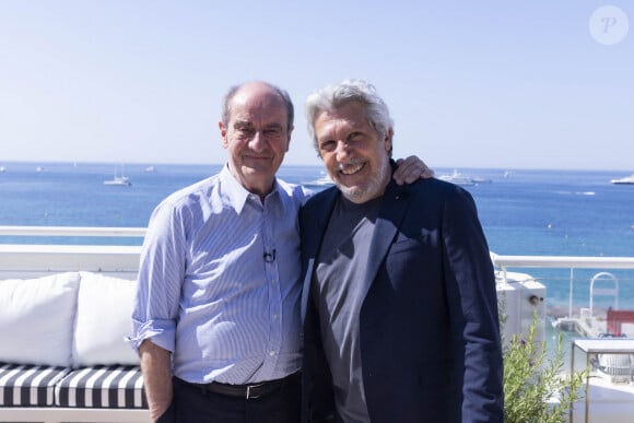 Exclusif - Interview d'Alain Chabat par Pierre Lescure pour "C'est à vous" lors du 75ème Festival International du Film de Cannes, France, le 20 mai 2022