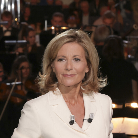 Exclusif - Claire Chazal - Enregistrement de l'émission "Le Grand Echiquier" à l'Opéra Royal de Versailles, diffusée le 5 décembre sur France 3