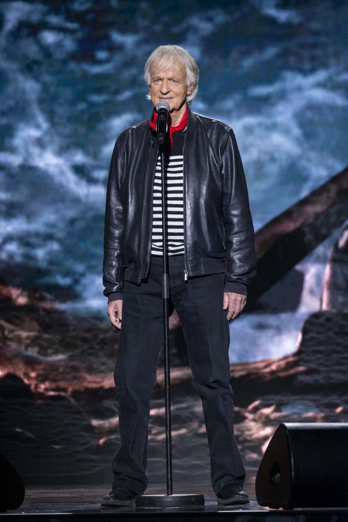 Photo : Le chanteur Dave - Enregistrement de l'émission \