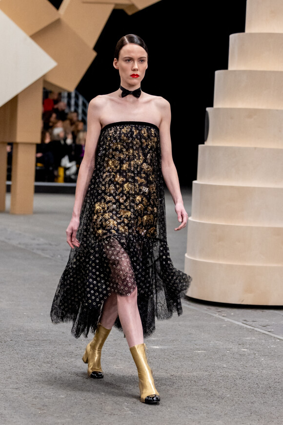 Défilé Chanel Haute Couture printemps / été 2023 lors de la fashion week à Paris le 24 janvier 2023. © Olivier Borde / Bestimage 