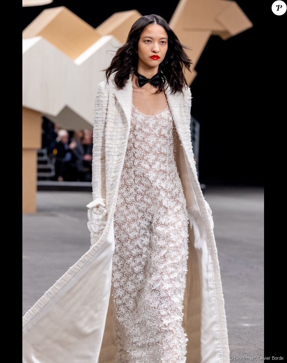 Défilé Chanel Haute Couture printemps / été 2023 lors de la fashion week à Paris le 24 janvier 2023. © Olivier Borde / Bestimage