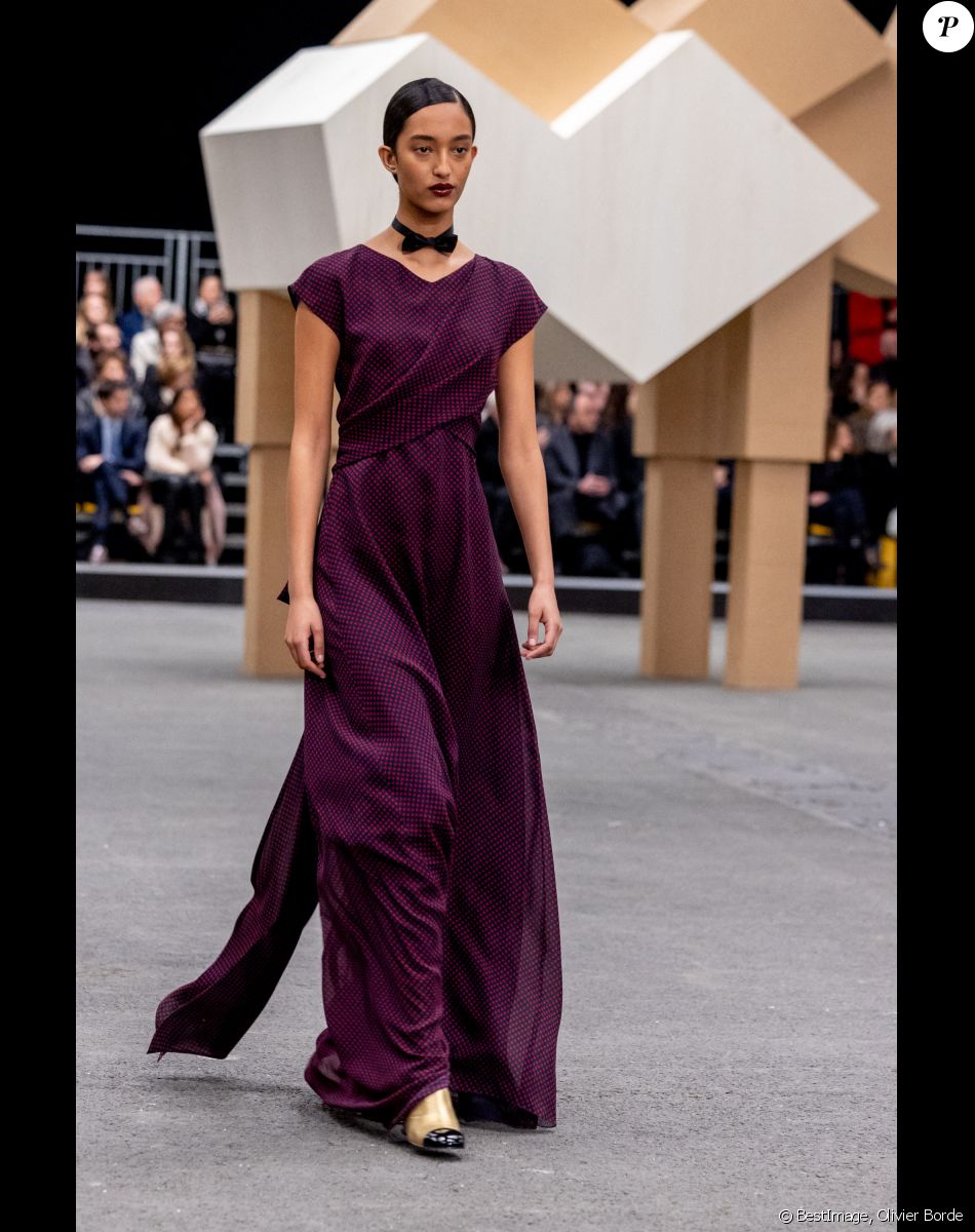 Défilé Chanel Haute Couture printemps / été 2023 lors de la fashion week à Paris le 24 janvier 2023. © Olivier Borde / Bestimage
