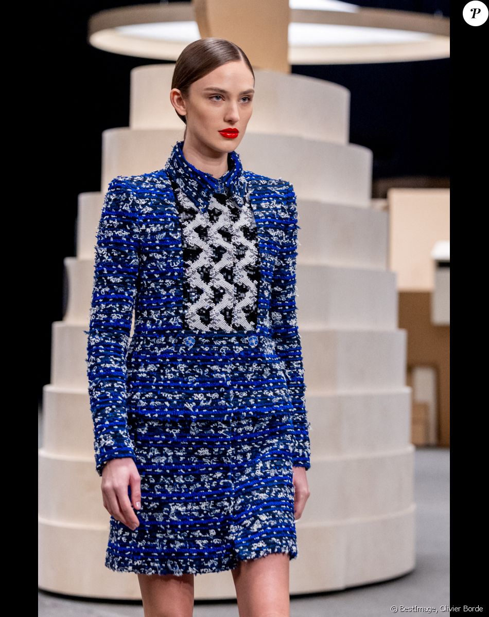 Défilé Chanel Haute Couture printemps / été 2023 lors de la fashion week à Paris le 24 janvier 2023. © Olivier Borde / Bestimage