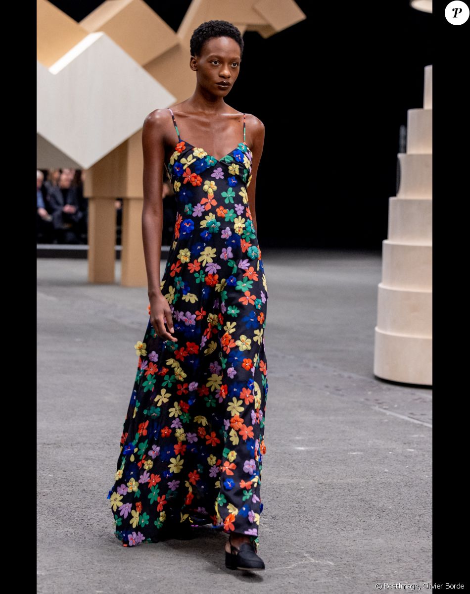 Défilé Chanel Haute Couture printemps / été 2023 lors de la fashion week à Paris le 24 janvier 2023. © Olivier Borde / Bestimage