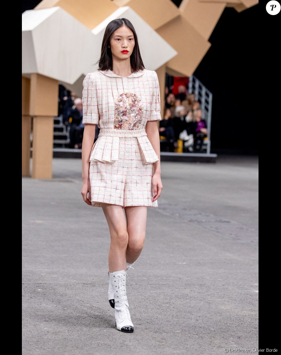 Défilé Chanel Haute Couture printemps / été 2023 lors de la fashion week à Paris le 24 janvier 2023. © Olivier Borde / Bestimage