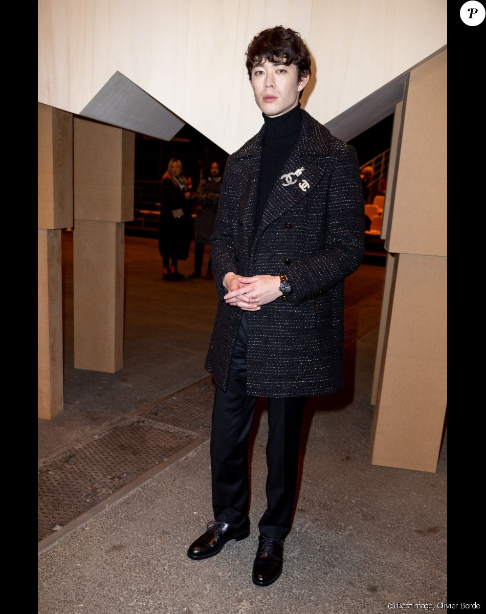 Hio Miyazawa au défilé Chanel Haute Couture printemps / été 2023 lors de la fashion week à Paris le 24 janvier 2023. © Olivier Borde / Bestimage