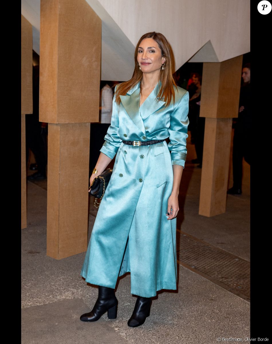 Audrey Diwan au défilé Chanel Haute Couture printemps / été 2023 lors de la fashion week à Paris le 24 janvier 2023. © Olivier Borde / Bestimage