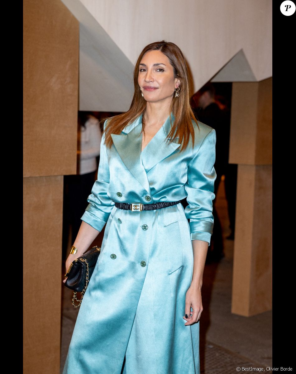 Audrey Diwan au défilé Chanel Haute Couture printemps / été 2023 lors de la fashion week à Paris le 24 janvier 2023. © Olivier Borde / Bestimage