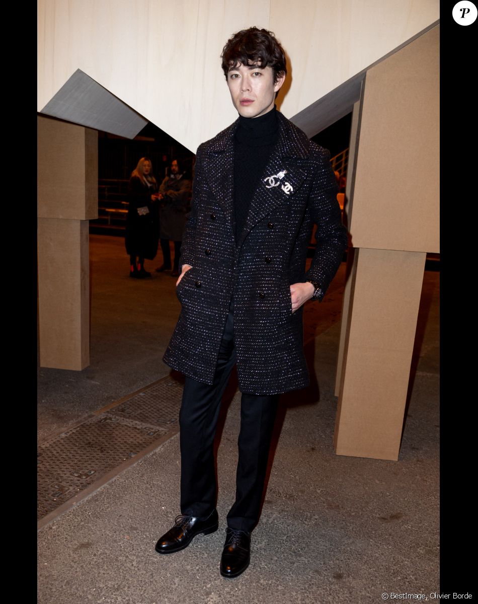 Hio Miyazawa au défilé Chanel Haute Couture printemps / été 2023 lors de la fashion week à Paris le 24 janvier 2023. © Olivier Borde / Bestimage