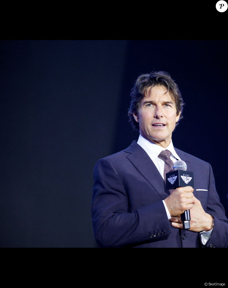Tom Cruise - Première du film "Top Gun: Maverick" à Séoul en présence de T.Cruise et M.Teller, le 19 juin 2022. Cette suite de "Top Gun" est attendue sur les écrans sud-coréens le 22 juin 2022.