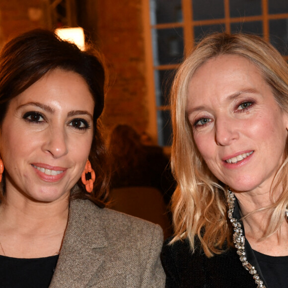 Léa Salamé, Léa Drucker - Front Row au défilé de mode Haute-Couture Alexandre Vauthier au 50 boulevard Lefebvre lors de la Fashion Week Printemps-été 2023 de Paris, France, le 24 janvier 2023. © Veeren/Bestimage 