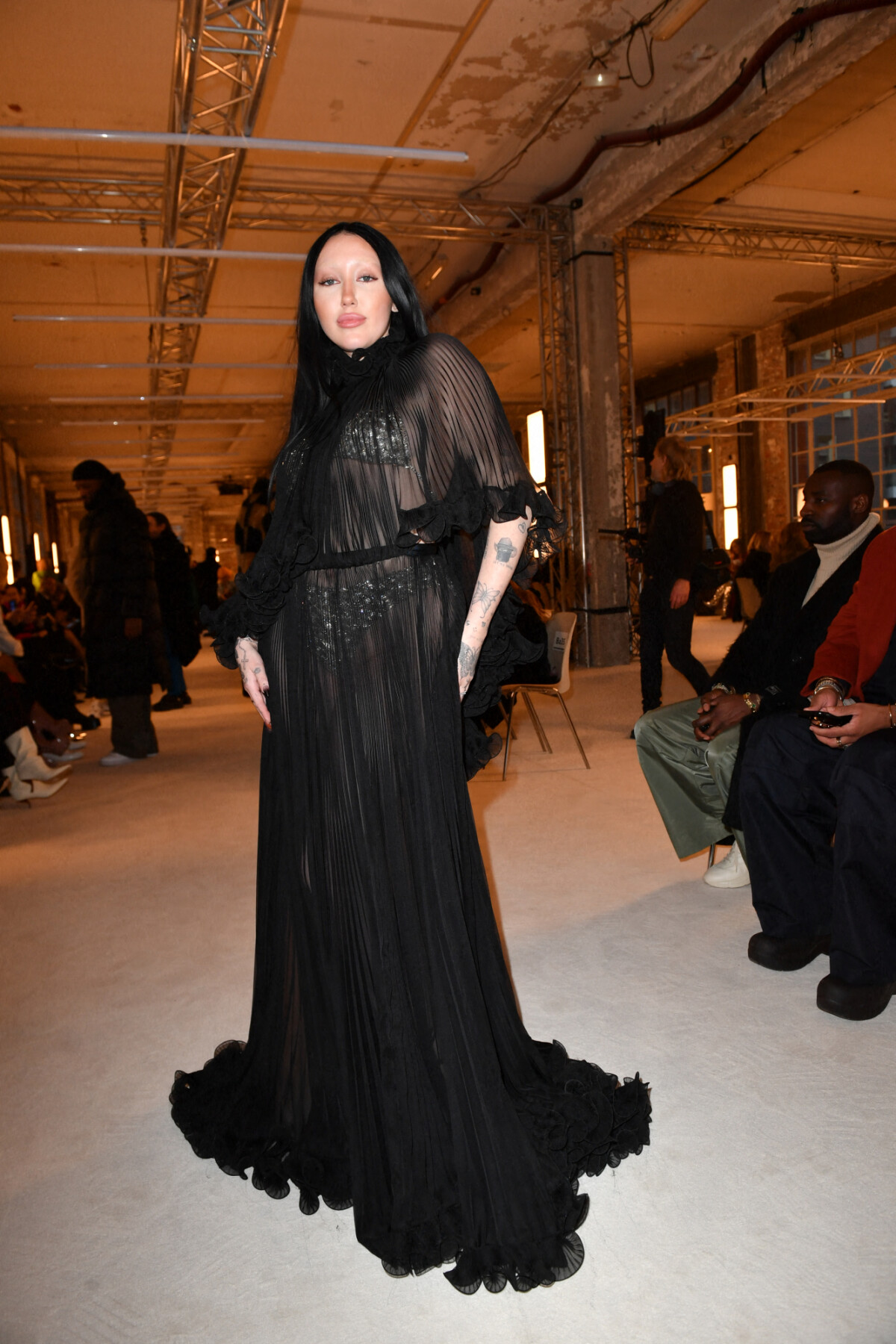Photo : Noah Cyrus - Front Row au défilé de mode Haute-Couture