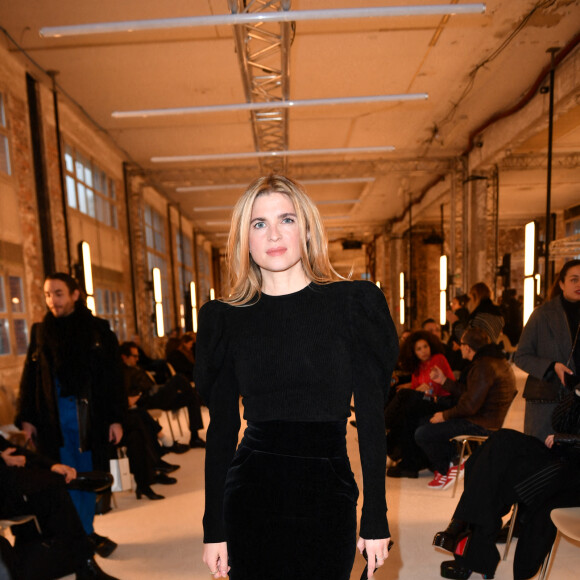 Cécile Cassel - Front Row au défilé de mode Haute-Couture Alexandre Vauthier au 50 boulevard Lefebvre lors de la Fashion Week Printemps-été 2023 de Paris, France, le 24 janvier 2023. © Veeren/Bestimage 